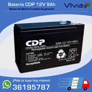 Batería 12V 9.0Ah para UPS 108 watts/hora